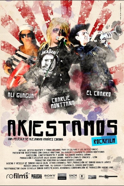 Póster de Aki estamos