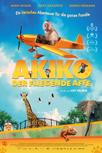 Póster de Akiko, the Flying Monkey
