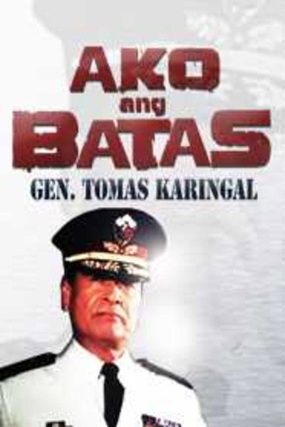 Póster de Ako ang batas: General Karingal
