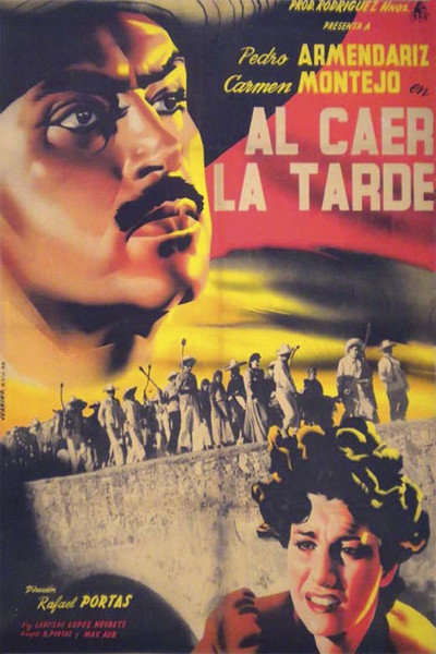 Póster de Al caer la tarde...