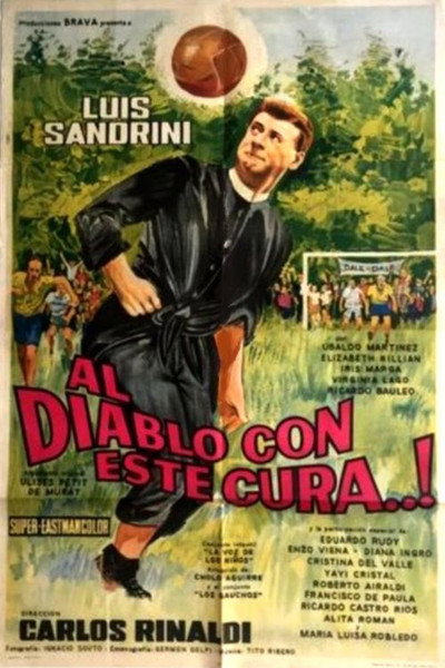 Póster de ¡Al diablo con este cura!