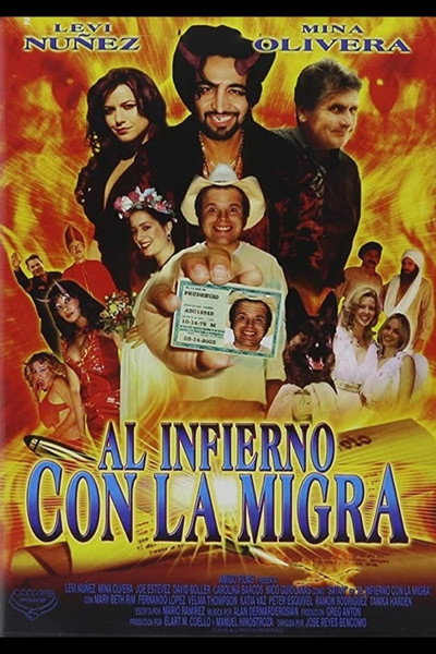 Póster de Al infierno con la migra
