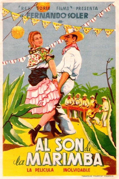 Póster de Al son de la marimba