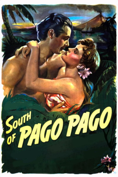 Póster de Al sur de Pago Pago