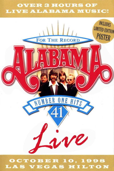 Póster de Alabama: 41 Number One Hits Live