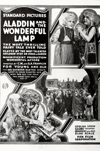 Póster de Aladdin and the Wonderful Lamp