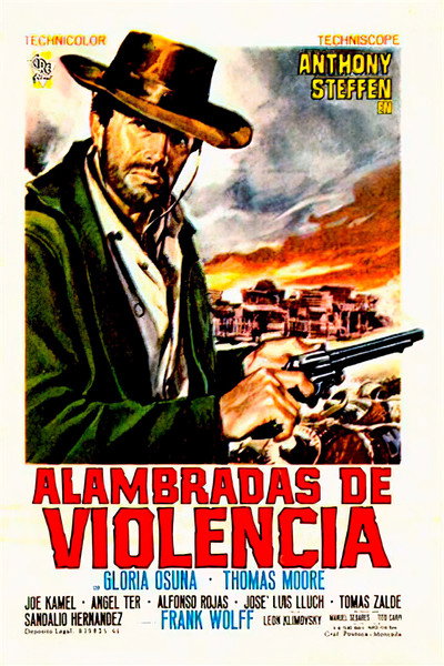 Póster de Alambradas de violencia