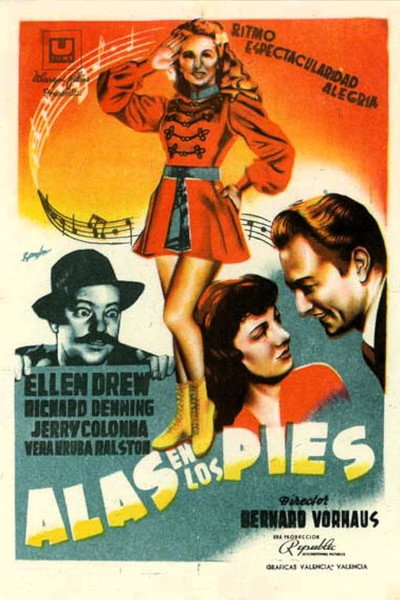 Póster de Alas en los pies