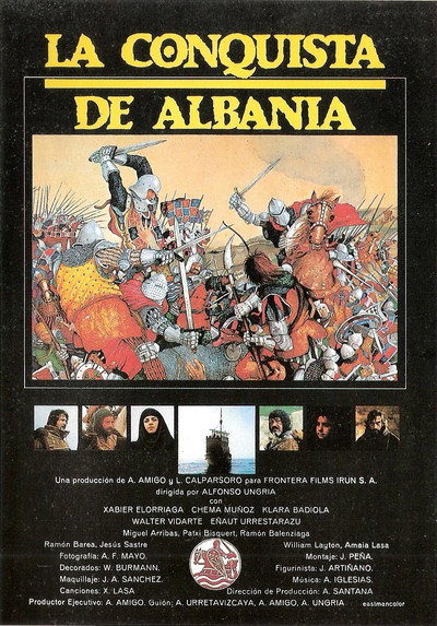 Póster de Albaniaren konkista