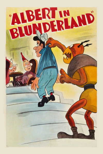 Póster de Albert in Blunderland