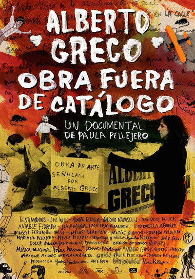 Póster de Alberto Greco, obra fuera de catálogo