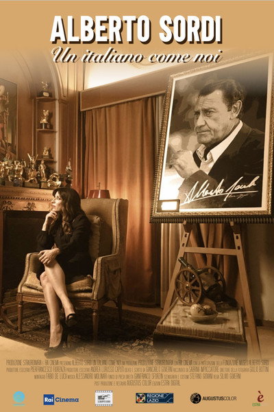 Póster de Alberto Sordi, un italiano come noi