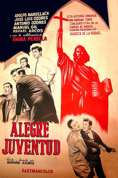 Póster de Alegre juventud