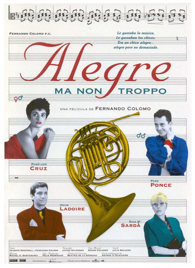 Póster de Alegre ma non troppo