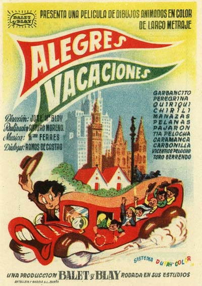 Póster de Alegres vacaciones