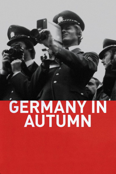 Póster de Alemania en otoño