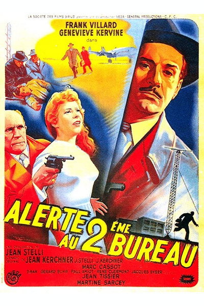 Póster de Alerte au deuxième bureau