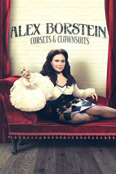 Póster de Alex Borstein: corsés y disfraces de payaso