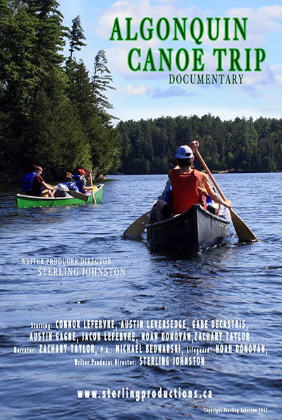 Póster de Algonquin Canoe Trip Documentary