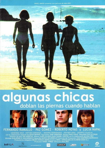 Póster de Algunas chicas doblan las piernas cuando hablan