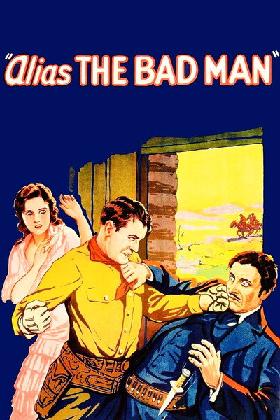 Póster de Alias the Bad Man
