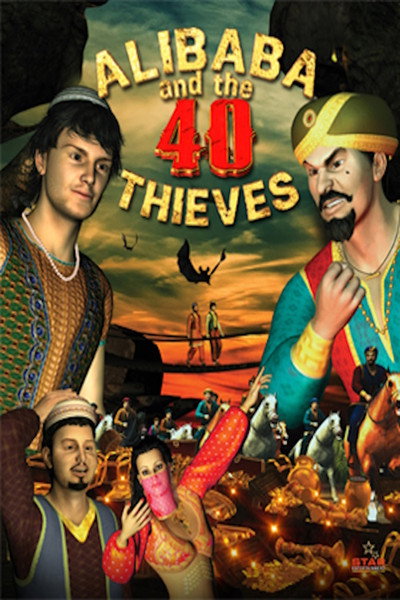 Póster de Alibaba and the Forty Thieves