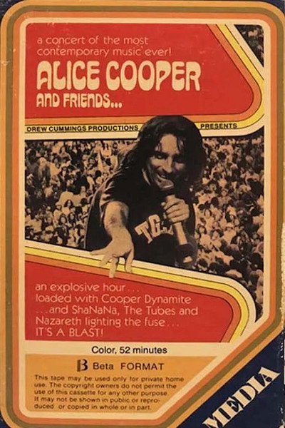 Póster de Alice Cooper & Friends