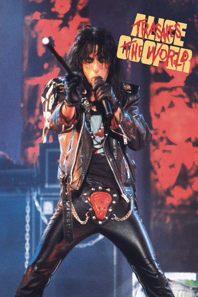 Póster de Alice Cooper Trashes the World