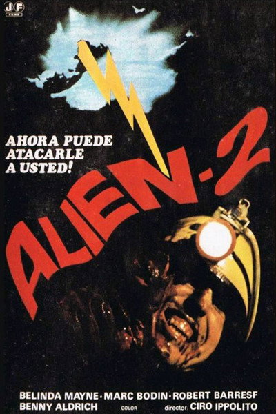 Póster de Alien 2: Sobre la tierra