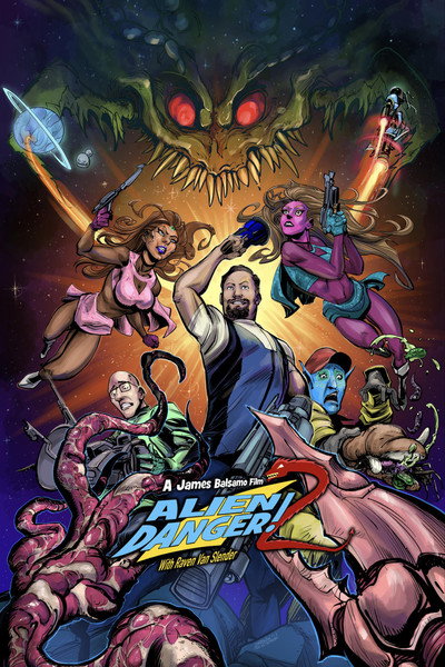 Póster de Alien Danger 2! With Raven Van Slender