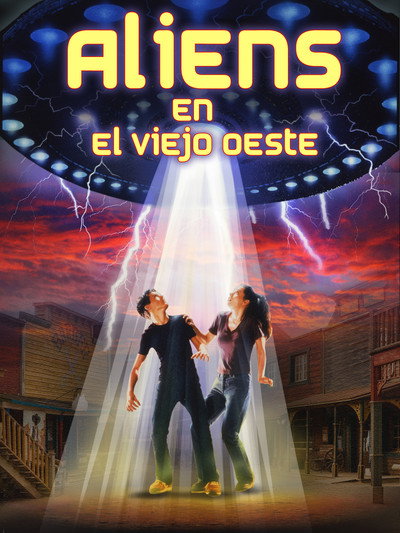 Póster de Aliens in the Wild, Wild West