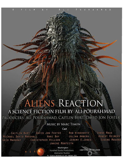 Póster de Aliens Reaction