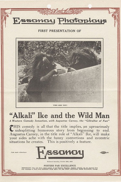 Póster de Alkali Ike and the Wildman
