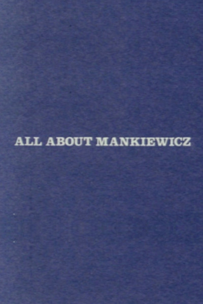 Póster de All About Mankiewicz