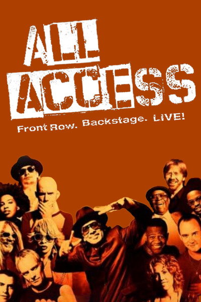 Póster de All Access: Front Row. Backstage. Live!