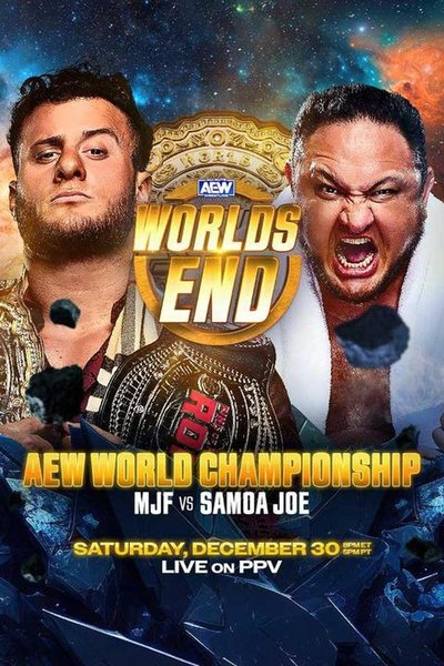 Póster de All Elite Wrestling: Worlds End