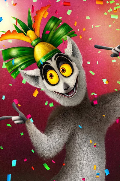 Póster de All Hail King Julien: New Year's Eve Countdown