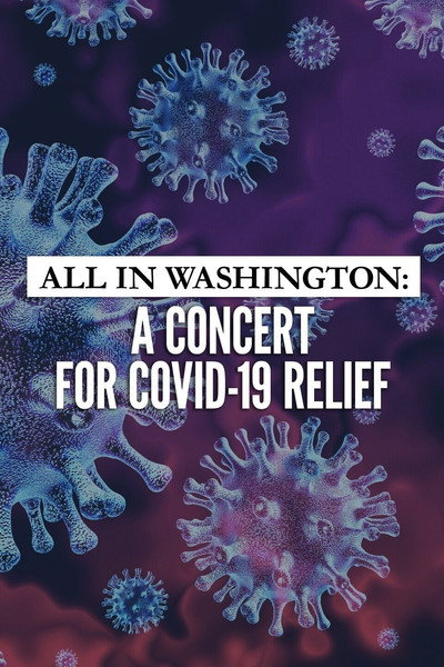 Póster de All in Washington: A Concert for COVID-19 Relief