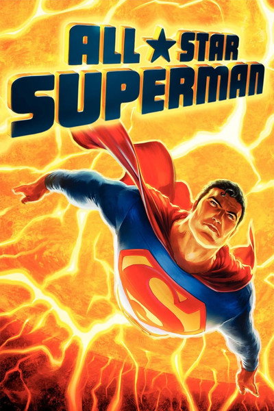 Póster de All Star Superman: Superman viaja al sol
