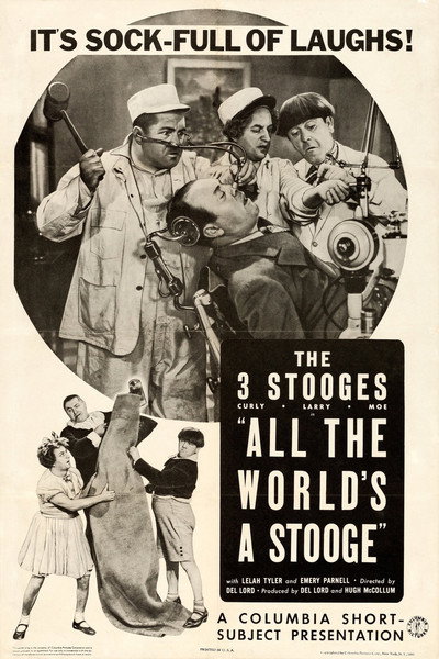 Póster de All the World's a Stooge