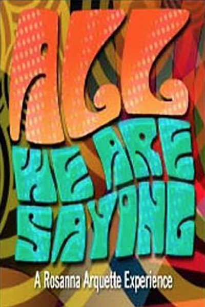 Póster de All We Are Saying