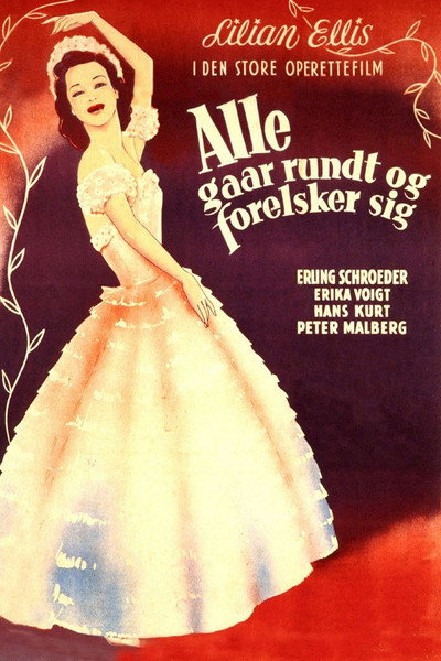 Póster de Alle gaar rundt og forelsker sig
