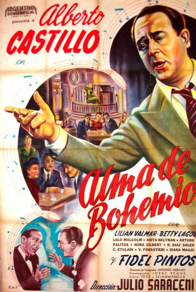 Póster de Alma de bohemio