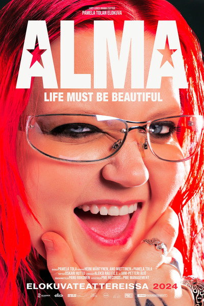 Póster de Alma - Life Must Be Beautiful