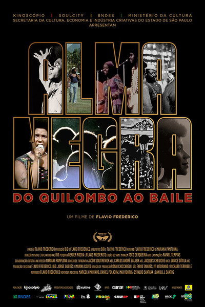 Póster de Alma Negra, do Quilombo ao Baile