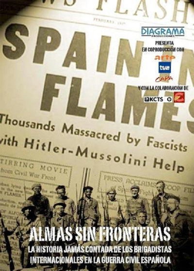 Póster de Almas sin fronteras: La historia de la Brigada Abraham Lincoln
