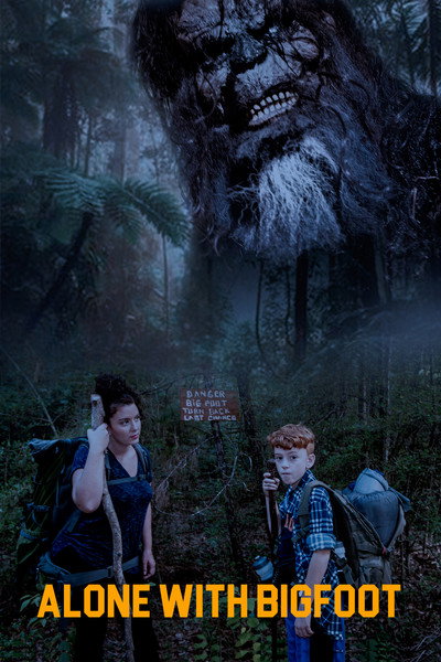 Póster de Alone with Bigfoot