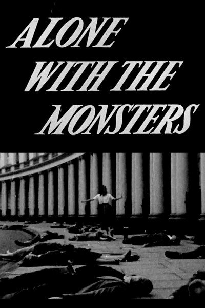 Póster de Alone with the Monsters