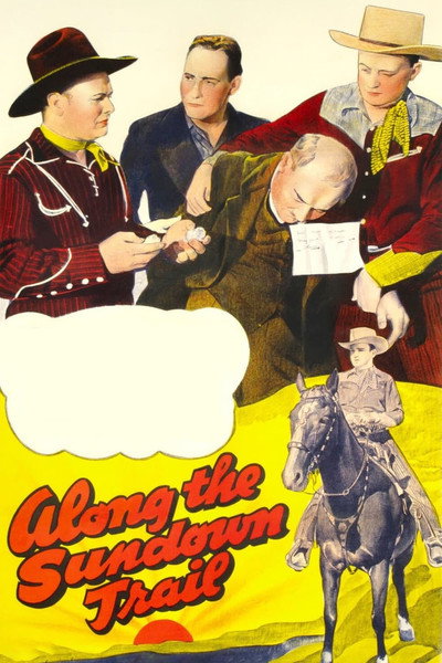 Póster de Along the Sundown Trail