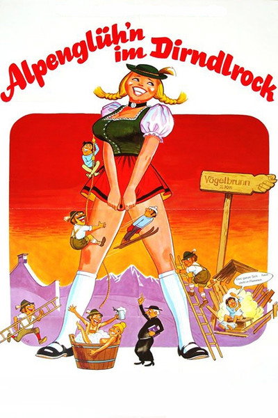 Póster de Alpenglühn im Dirndlrock